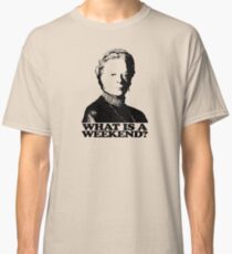 Downton Abbey What Is A Weekend Tshirt Classic T-Shirt