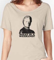 Downton Abbey What Is A Weekend Tshirt Women's Relaxed Fit T-Shirt