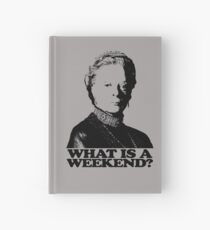 Downton Abbey What Is A Weekend Tshirt Hardcover Journal
