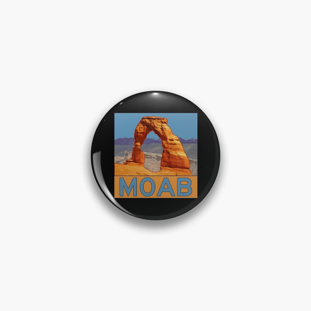 Moab Utah - Arches National Park - Delicate Arch Pin