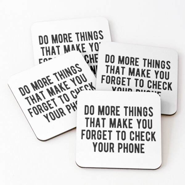 Item preview, Do More Things That Will Make You Forget Your Phone designed and sold by CatMonkStudios.