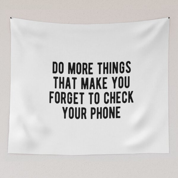 Item preview, Do More Things That Will Make You Forget Your Phone designed and sold by CatMonkStudios.