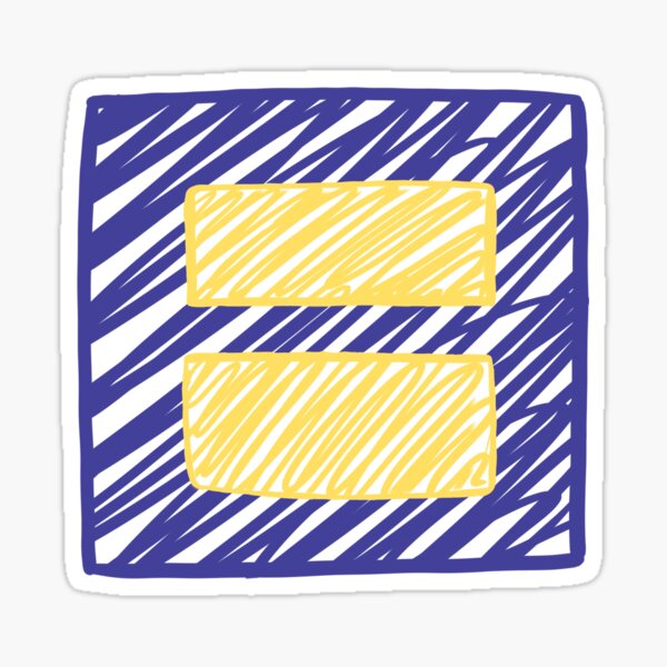Human Rights Campaign Sticker