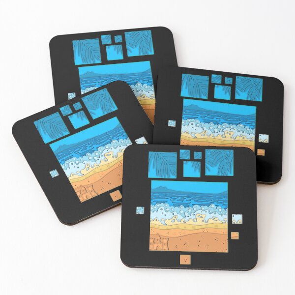Item preview, Beach Cut Paper Landscape  designed and sold by thecraftace.