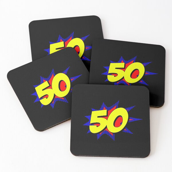 Item preview, Superhero 50 Years Old Birthday designed and sold by flippinsg.