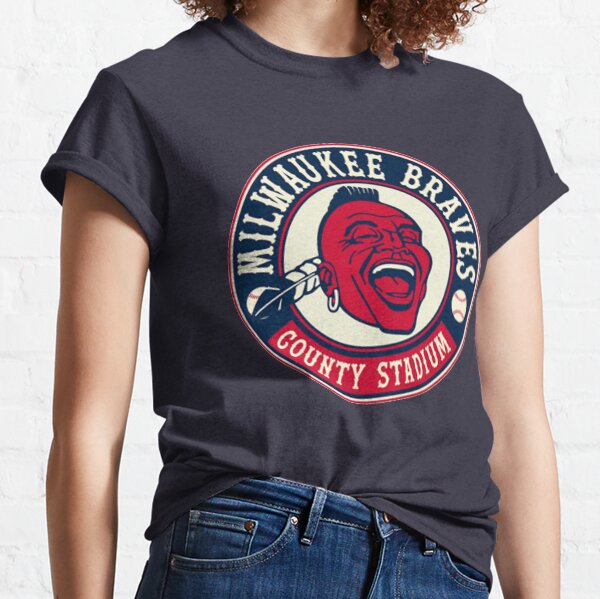 Defunct - Vintage Milwaukee Braves Classic T-Shirt