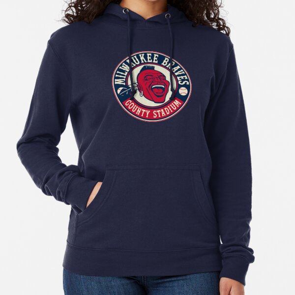 Defunct - Vintage Milwaukee Braves Lightweight Hoodie