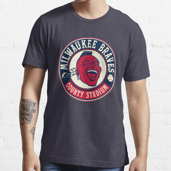 Defunct - Vintage Milwaukee Braves Essential T-Shirt