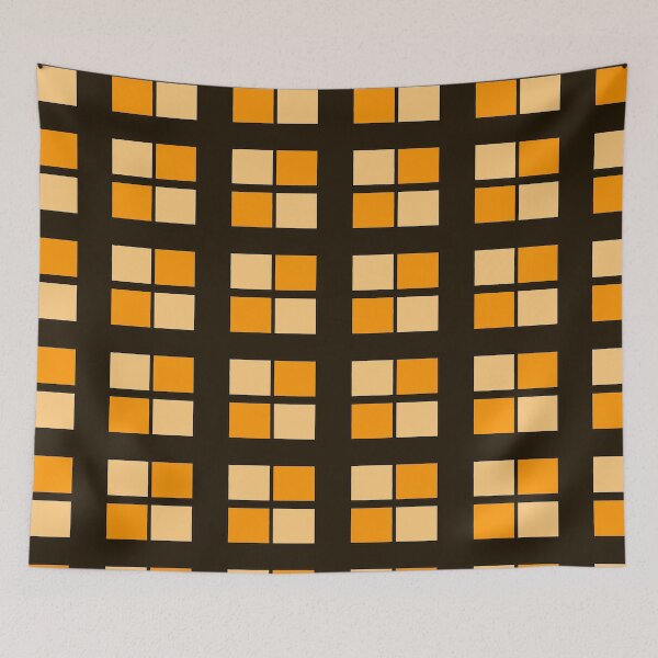 Item preview, Abstract orange square designed and sold by Abstractlara.
