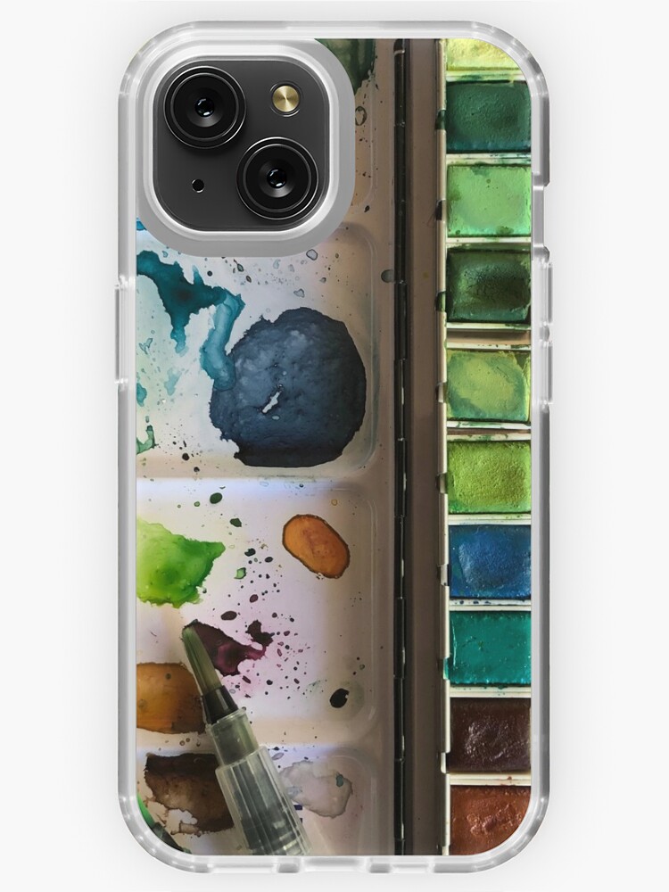 water color pallet no background | iPhone Case