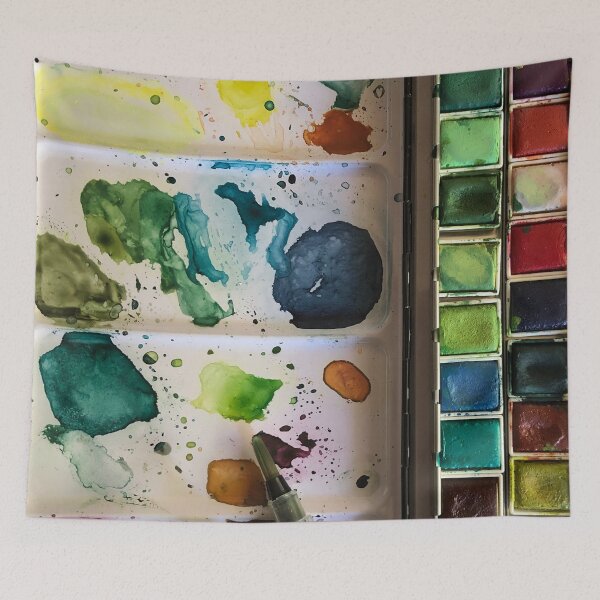 Item preview, Watercolor Paint Palette designed and sold by JHermanRussell.