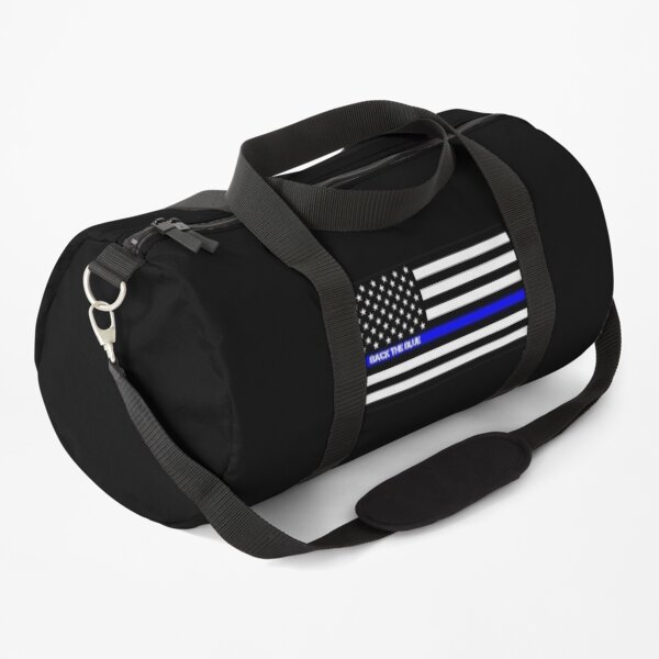 thin blue line duffle bag