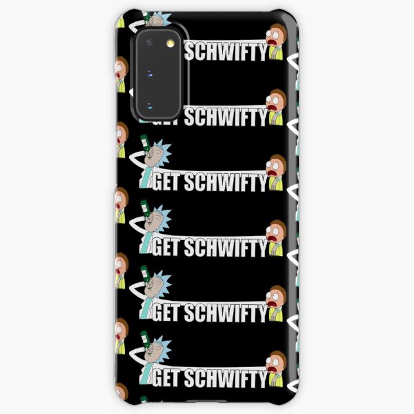 Rick and Morty - Get Schwifty Design Samsung Galaxy Snap Case