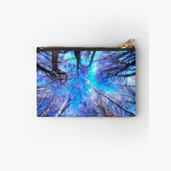 Item preview, view of trees from below intense blue sky in background designed and sold by Flavio Vieri.