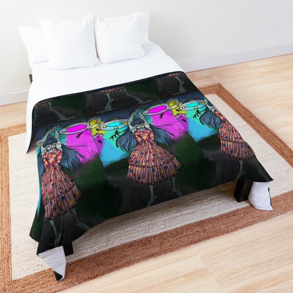 Cute Girl Comforters Redbubble - biggest heads invade jailbreak roblox jailbreak