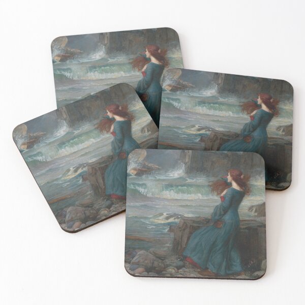 Item preview, Waterhouse's "Miranda, The Tempest" designed and sold by laurens-doodles.