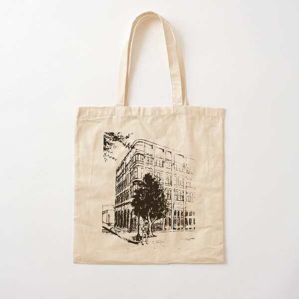 a building on bull st Cotton Tote Bag