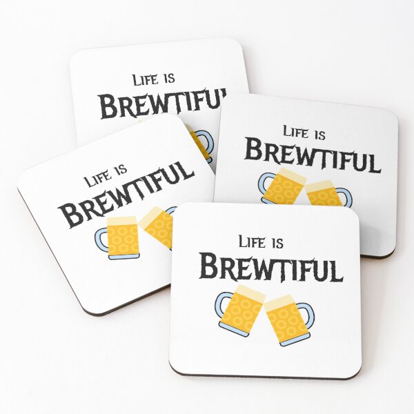 Item preview, LIFE IS BREWTIFUL t-shirts  designed and sold by Tifaprint.