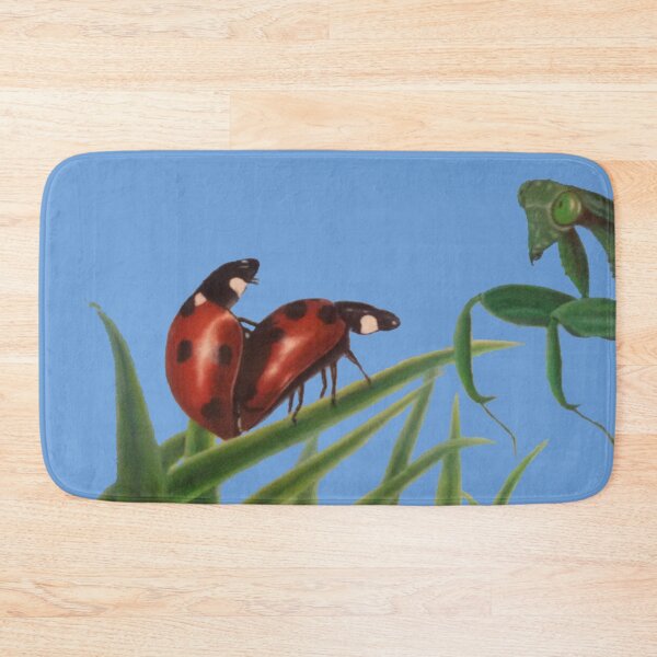 Item preview, Lady Bugs Making Love With a Praying Mantis Looking designed and sold by Andreja's shop.