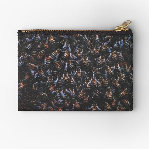 Hive Zipper Pouch