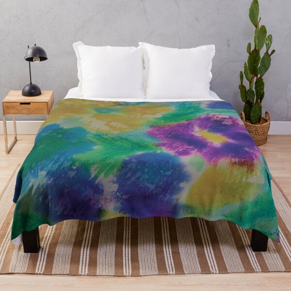 Item preview, Abstract Tie Dye Floral designed and sold by Leslie Rogers Todder.