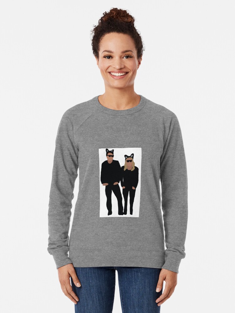 Jeff And Britta Community Lightweight Sweatshirt By Sunsetandvine Redbubble