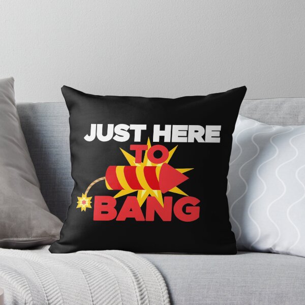 Item preview, Just Here To Bang Shirt designed and sold by KunKhalil.