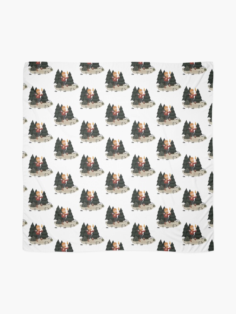 Alternate view of Woodie in the Woods Scarf