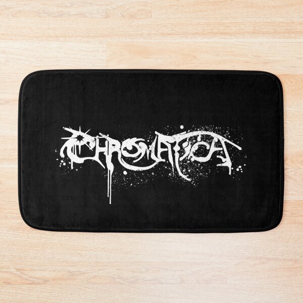Item preview, Lady Gaga Chromatica Logo (White Spray Paint on Black) designed and sold by Fox Newton.
