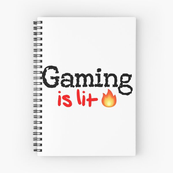 Item preview, Gaming is Lit! designed and sold by DoodleDashCollective.