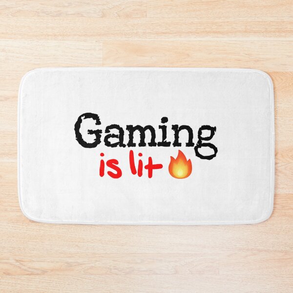 Item preview, Gaming is Lit! designed and sold by DoodleDashCollective.