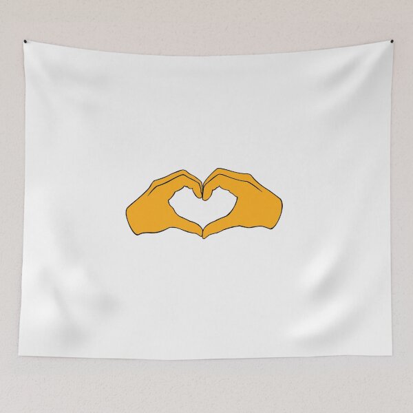 Item preview, heart hands emoticon designed and sold by giovannired.