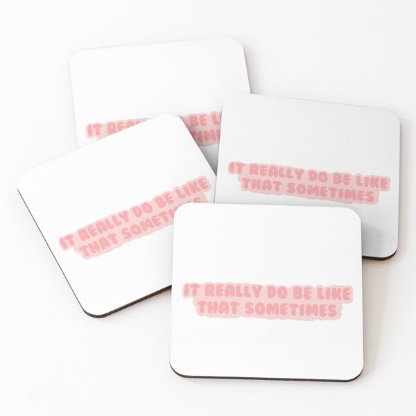Item preview, It Really Do Be Like that Sometimes - Orange/pink designed and sold by nutmeg-designs.