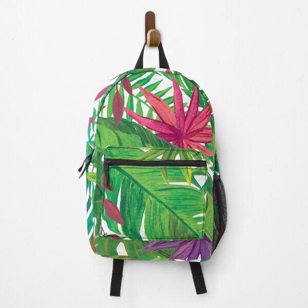 Item preview, colorful hand painted tropical jungle designed and sold by The Pattern Mill.