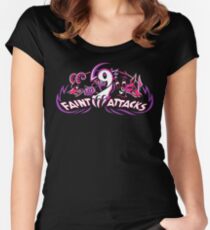 Dark Types - Faint Attacks Women's Fitted Scoop T-Shirt