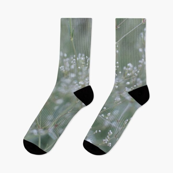 Item preview, White Baby's Breath flowers in the garden designed and sold by lena-maximova.