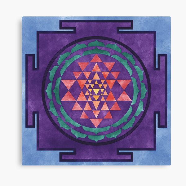 Sri Yantra 01 Canvas Print