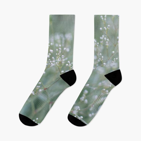 Item preview, White gypsophila flowers in the garden designed and sold by lena-maximova.