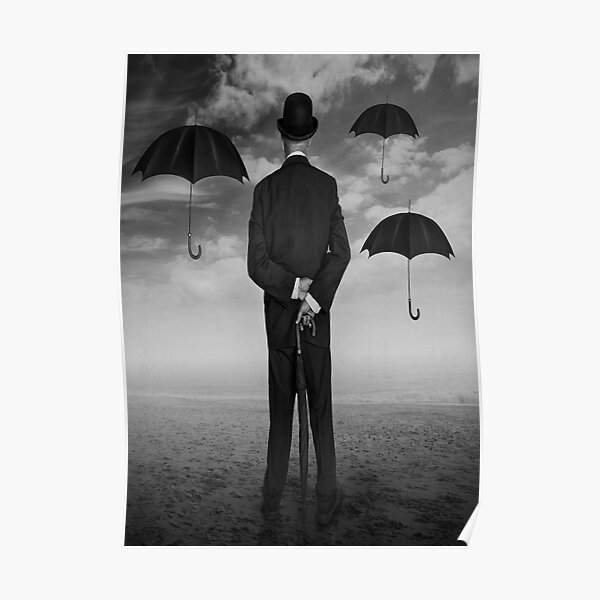 Magritte Style Poster