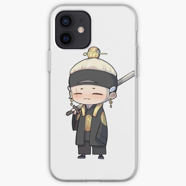 Daechwita - AGUST D-2 chibi art Funda blanda para iPhone