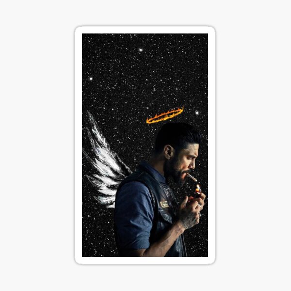 Angel Nightsky Sticker