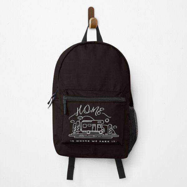 Item preview, CAMPING HOME IS WHERE WE PARK IT CAMPERVAN,shirt for adventurers. designed and sold by NourElYakine08.