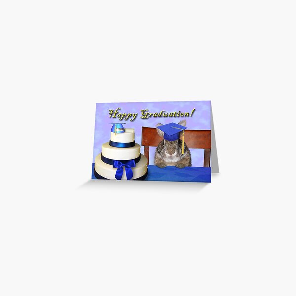 Item preview, Graduation Bunny Rabbit designed and sold by jkartlife.