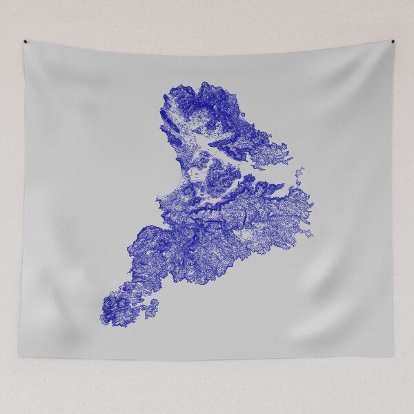 Item preview, Stewart Island New Zealand - Blue designed and sold by d3noob.
