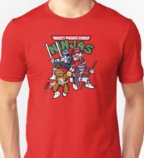 Mighty Mutant Power Ninjas! Unisex T-Shirt