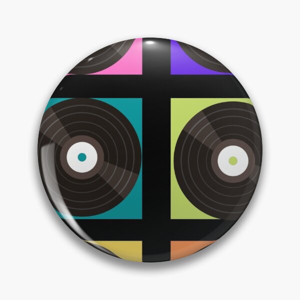 Item preview, Retro Vinyl Record Color Blocks designed and sold by BhARTi Taylor.