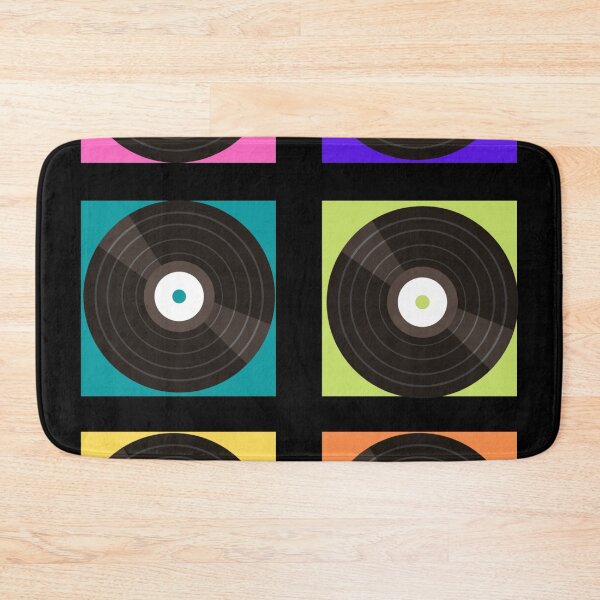 Item preview, Retro Vinyl Record Color Blocks designed and sold by BhARTi Taylor.
