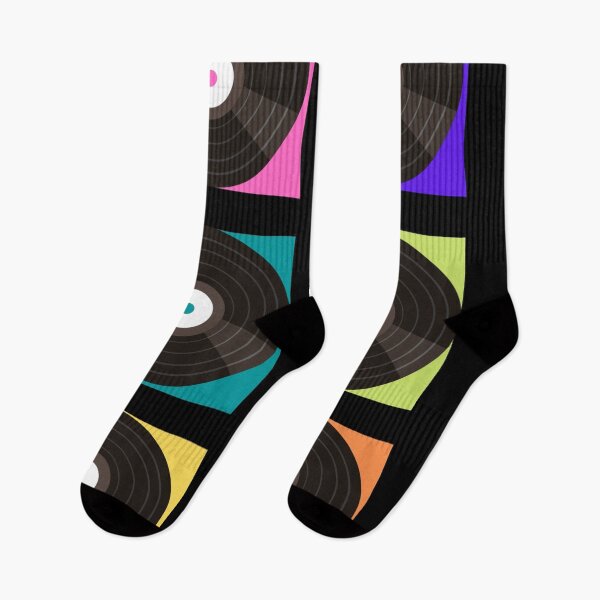 Item preview, Retro Vinyl Record Color Blocks designed and sold by BhARTi Taylor.