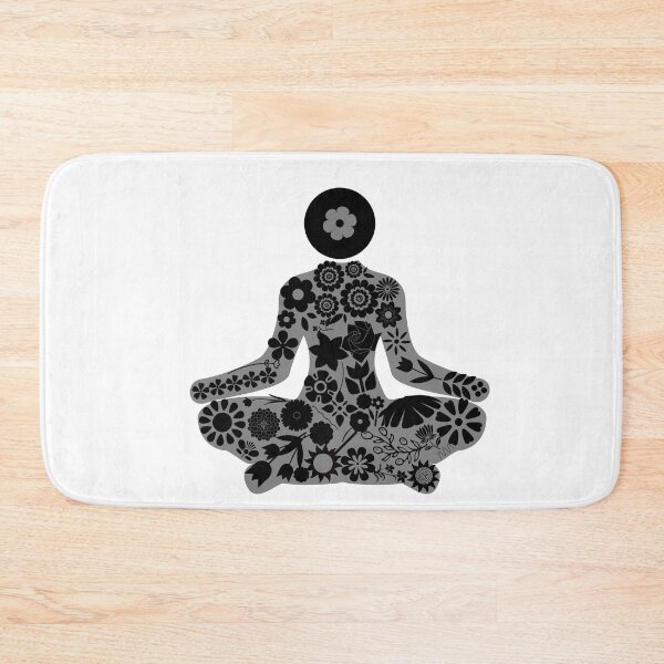 Item preview, Meditation helps  me blossom designed and sold by Aviksha.