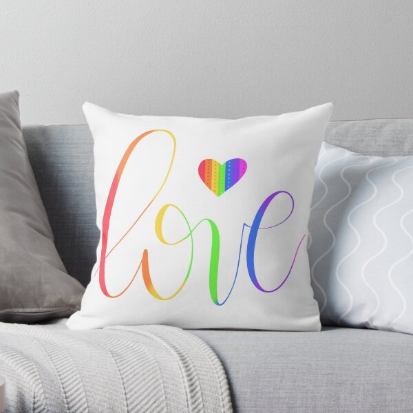 Love Love Love Throw Pillow